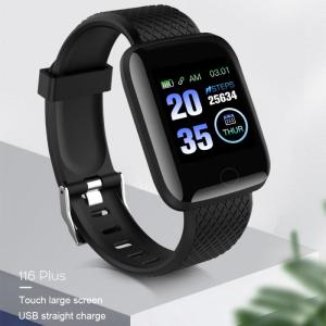 Smart Watch Sports Watch IP67 Waterproof Color Screen Heart Rate Blood Pressure Monitoring Track Movement Smart Watch