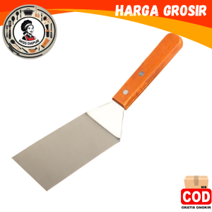ALAT DAPUR SERBAGUNA PATULA BURGER BEEF PIZZA /BAHAN STAINLESS DAN KAYU