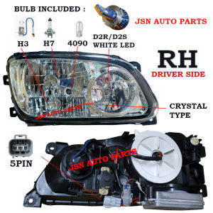 J111S08 CRYSTAL TYPE LED HEAD LAMP  HINO 500 VALIDUS HINO 700 LORRY TRUCK AKSESORI