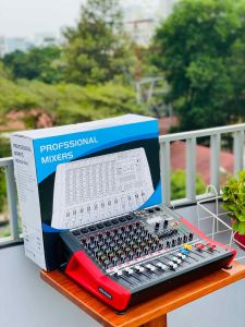 Mixer Liền công suất F88Pro Đẩy Liền Vang Liền Mixer Công Suất 8 Cổng Micro Chỉnh Equalizer 99 Hiệu Ứng DSP Đánh Được Cặp Loa 3.5 Tấc Âm Thanh Chuẩn Phòng Thu Hát Karaoke Gia Đình Live Stream Chuyên Nghiệp