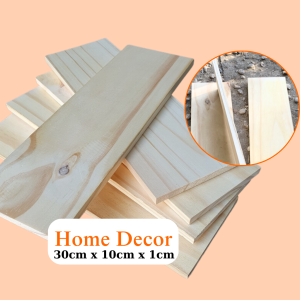 Thanh Gỗ Thông pallet Bào Sẵn 30x10x1cm Thanh Gỗ Pallet Giá Rẻ Dùng Làm Decor
