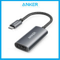 Anker USB C to DisplayPort (8K,60Hz or 4K,144Hz), 518 USB C Adapter (8K DisplayPort), USB C to DP 1.4, for MacBook, iPad Pro, XPS, and More (A8318). 
