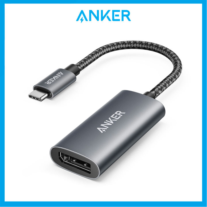 Anker USB C to DisplayPort (8K,60Hz or 4K,144Hz), 518 USB C Adapter (8K DisplayPort), USB C to DP 1.4, for MacBook, iPad Pro, XPS, and More (A8318)