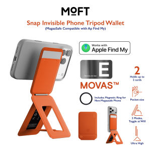 MOFT Trackable Tripod Wallet with Apple Find My (MagSafe Compatible)