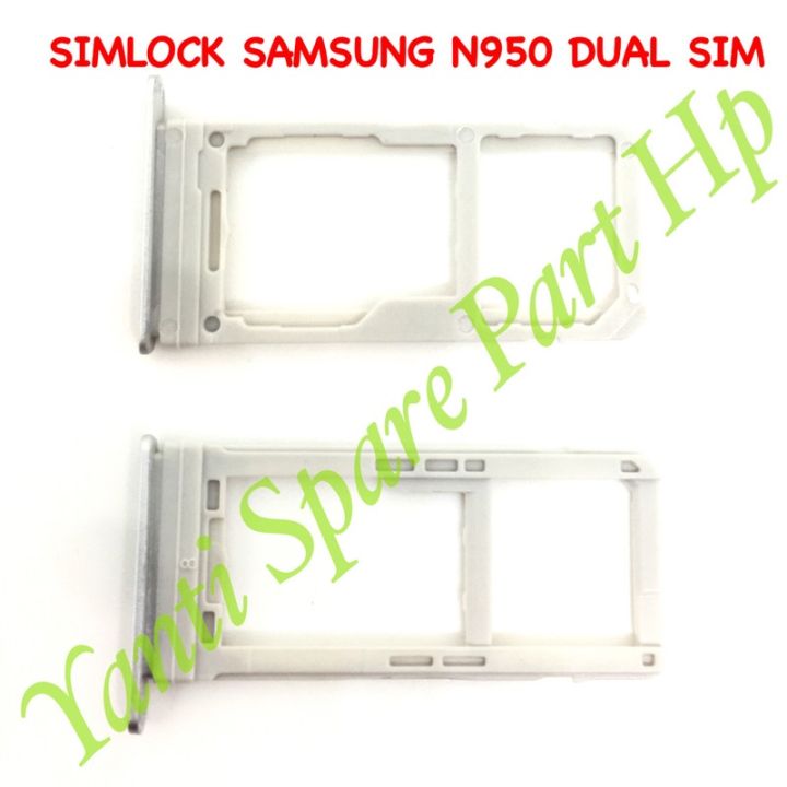 Simtray Sim Lock Samsung Note N950 Dual Sim Original Terlaris