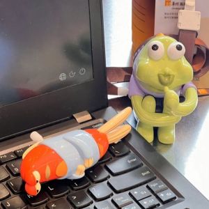 IPIE2 จำนวนปลาใต้น้ำ ของเล่นไขลานสพันจ์บ็อบ ฟิกเกอร์อนิเมะ สามารถเคลื่อนย้ายได้ ของเล่นไขลานอนิเมะ ของขวัญวันเกิด ตลก โมเดลกลไกนาฬิกา สำหรับเด็ก