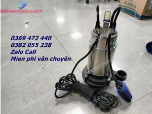 Máy bơm chìm bơm tõm inox 370w dây đồng 100%