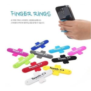 Mini Touch U Silicone Stand Finger Rings Universal Portable Phone Holder