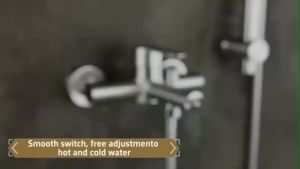 BTY Hot And Cold Shower Set Snless Bathroom Faucet With Shower Mixer Valve Heater Faucet