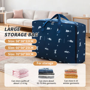 Large Storage Bag Blanket Clothing pouch Comforter Pillow Beg Luggage Toiletries Packing Organizer 收纳袋