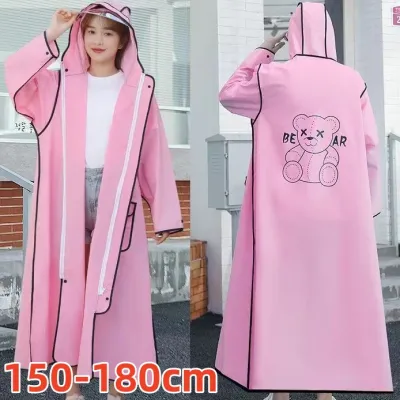 Raincoat for women motorcycle waterproof rain coat for men motorcycle rider heavy duty kapote original makapal raincoats for adult makapal poncho long full body raincoat Rainstorm-proof One-piece raincoat Unisex