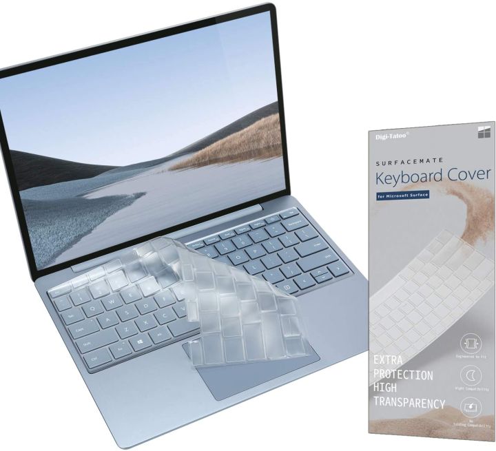 Keyboard Cover for Microsoft Surface Laptop 5, Pro 7, Laptop Go 3/2/1