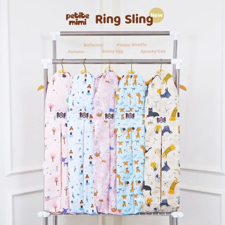TERLARIS !! Petite Mimi Gendongan Samping (140x80cm Ring Sling