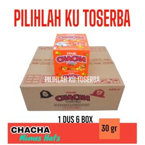 CHACHA MINIS HATS Police & Fire Milk Chocolate - ( HARGA 1 DUS )