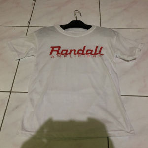 Kaos Randall Amplifiers Tshirt Bahan 100% Cotton
