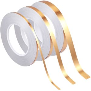 50M Gold Ceramic Tile Mildewproof Tile Tape Decor Self Adhesive Wall Floor Tape Sticker