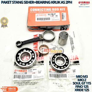 Paket stang seher+bearing kruk as yamaha MIO M3MIO ZSOUL GT 125FINO 1152PH berkualitas original