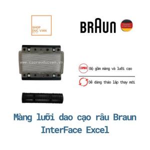 Màng Lưỡi Dao Máy Cạo Râu Braun InterFace Excel 3000 Series 3105 3305 3310 3610 3612 3614 3615 3710 3731 3732 3733 3734 3770 3773 3774 [ Shop Đức Vân ]