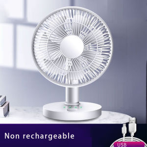 JIASHI Quạt sạc USB giường ký túc xá sinh viên im lặng máy tính để bàn văn phòng gió lớn quạt kẹp để bàn quạt nhỏ quạt tích điện quạt tích điện mini