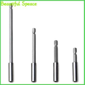 Beautiful ด้ามจับหกเหลี่ยมก้านสกรูแม่เหล็กต่อขยายด้ามจับยาวด้ามไขควงที่จับเครื่องมือมือกันลื่น