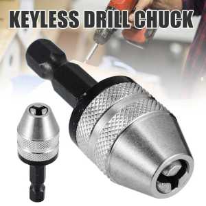 KEPALA BOR CHUCK MATA BOR DRILL CHUCK BIT QUICK CHANGE 1/4 HEX SHANK