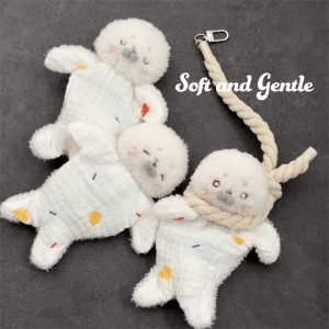 GTRBFDS Hanging Rope Hanging Rope Dolls Funny Sensory Cute Seal Plush Toy Soothe Bean Bag Squeeze Dolls Stress Relief