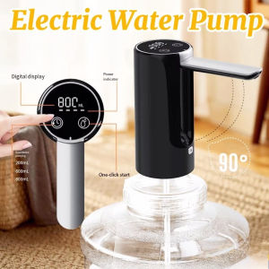 Foldable Electric Water Pump 3-Speed Touch Rechargeable Wireless Dustproof Portable For Home Office