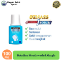 Betadine Obat Kumur 100 ml - Penghilang Bau Mulut dan Sariawan. 