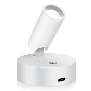 Wireless Wall Light Magnetic Base Indooor Lighting Downlight Lamp Dimmable Usb Rechargeable Led Touch Lamps MoodSpotlight Room Beside Home Decor Decoration Reading Bedroom