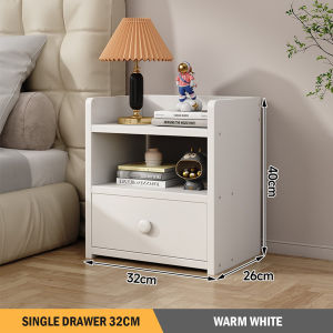 Modern Storage Bedside Table Bedroom Side Cabinet with Drawers Minimalist Stylish Narrow Side Table/Fireheart Warrior