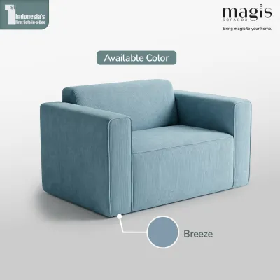 Magis Studio NAMI 2 Seater Sofa Compact | Sofabox 2 Dudukan