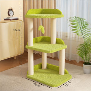 【Heorot】โครงปีนแมวและรังแมวในตัว กระดานเกาแมว บ้าน แพลตฟอร์มกระโดดแมว อพาร์ทเมนต์ขนาดเล็ก ไม่ใช้พื้นที่