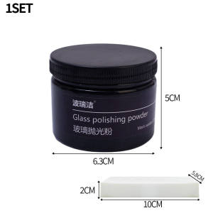 120g Cerium Oxide Glass Polish Cream Car Oil Film Cleaner Windshield Degreasing Film Waxing Polishing Powder Car Scratch Repair Agent