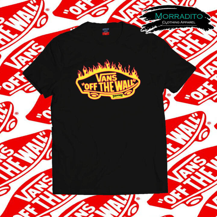 Thrasher vans 2025 t shirt