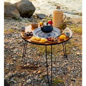 Bàn Bếp Nướng Than Hoa 2in1 Xếp Gọn đi du lịch dã ngoại Table Grill BBQ Explorer cao cấp 🔰Phụ Kiện Thuận Lợi🔰