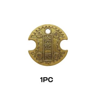 Lucky Nanbu Coin Gambling Coin Amulet Taoist Feng Shui Fortune Gossip Copper Coin Ornaments Decor Lucky Charm Amulet For Home Office Car Decoration
