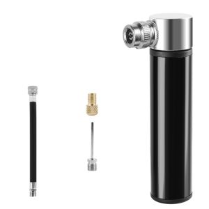 LIVELYN Mini Bike Pump Schrader Presta Valve Aluminum Alloy Bicycle Hand Air Pump High Quality Portable Road Cycling Pump
