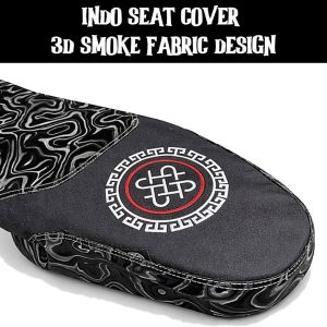 KAWASAKI ROUSER Indo Seat Cover 3d smoke design for motorcycle seat cover
