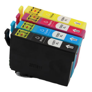 Dreamshine Compatible with Epson  T1281 T1282 T1283 T1284 T1285 Inkjet Cartridge Ink