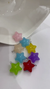 Fashionable Star Cellphone Charm Phone Chain Keyring Accessory Decoration for Fashion Enthusiasts