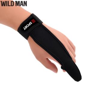 Outdoor Fishing Gloves One Finger Non-Slip Gloves Stall Protector Fishing Tools Sun Protection Half Finger Glove