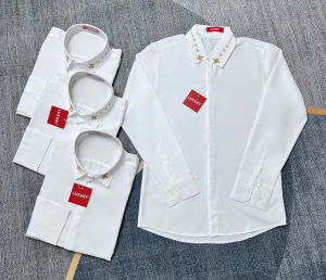 Áo sơ mi nam tay dài chất vải cotton thoáng mát chuẩn form sang trọng mẫu mới-ATC77SHOP