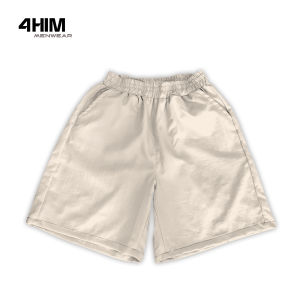 Quần Short nam 4Him vải đũi Linen cao cấp trẻ trung thể thao chuẩn form
