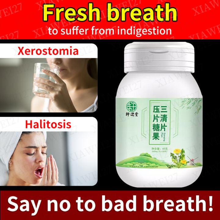 AntiHalitosis Clearing Heat, Spleen and Stomach Disorders, Removing