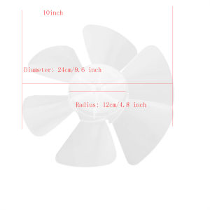 Big Wind 10/14/10/18 Inch Plastic Fan Blade 3/5/6/7/15 Leaves Stand/Table Fanner Accessorie 12 Style Plastic/Aluminum Fan Blade