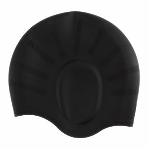 [Sirola] Adults High Elastic Swimming Caps Men Women Waterproof Swimming Pool Cap Protect Ears Long Hair Large Silicone Diving Hat