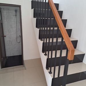 reling tanga pegangan kayu kokoh