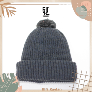 KUPLUK WANITA DEWASA DOUBLE SHEKER POM POM