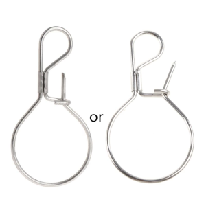 Fishing Lock Snap Stainless Steel Live Fish Lock Buckle Big Game Snaps for Freshwater Saltwater Fishing Stringer Clip