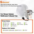 769RL B Unit, S0504B000 Bathroom Fan Motor Replacement for Broan Nutone 769RL, 763RL, 769RL-R01, 757, 769RFT-R01, VF707RCN, 765RL, 763RL-R01 Exhaust Fan, Replace Fan Motor Kit C-87547, JESP-61K13.. 